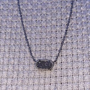 silver kendra scott necklace